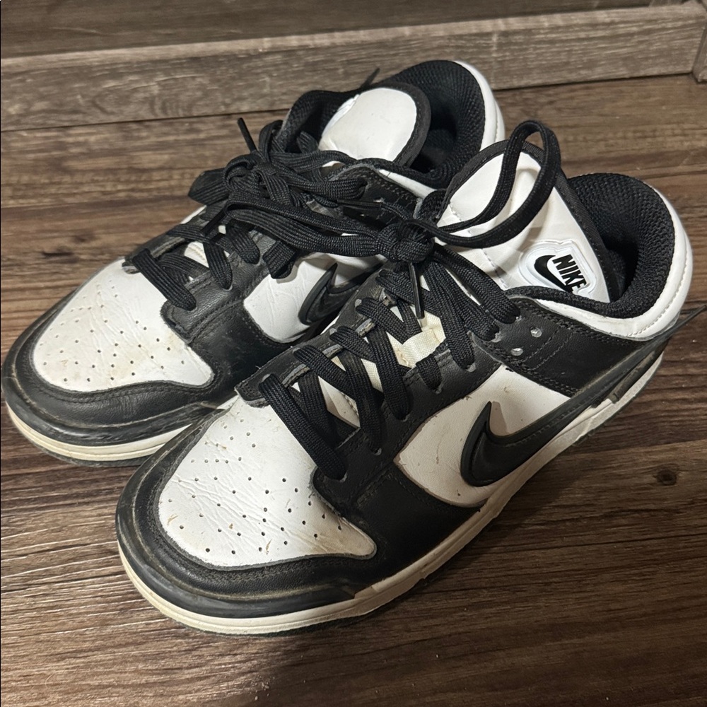 Nike Dunk Panda with Puff back